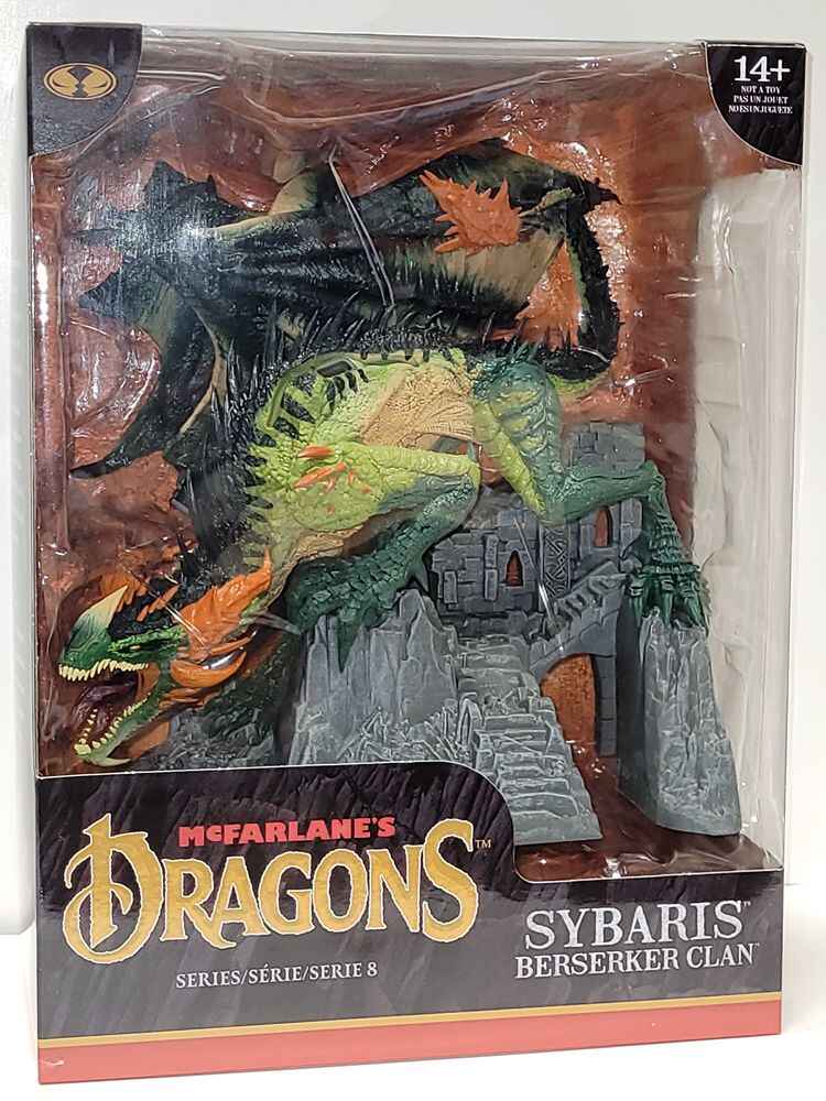 Dragons Series 8 Deluxe Sybaris (Berserker Clan) 11 Inch Action Figure