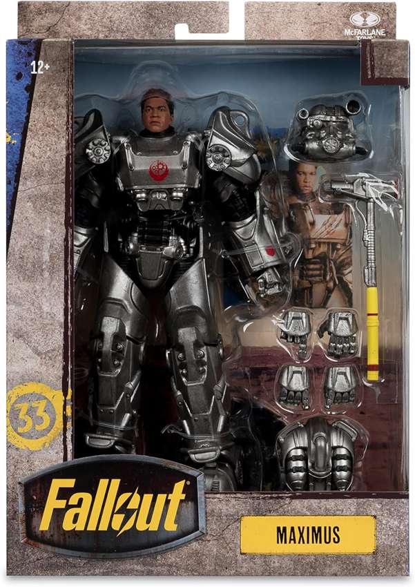 Fallout TV Series Wave 1 Maximus 7 Inch Deluxe Action Figure