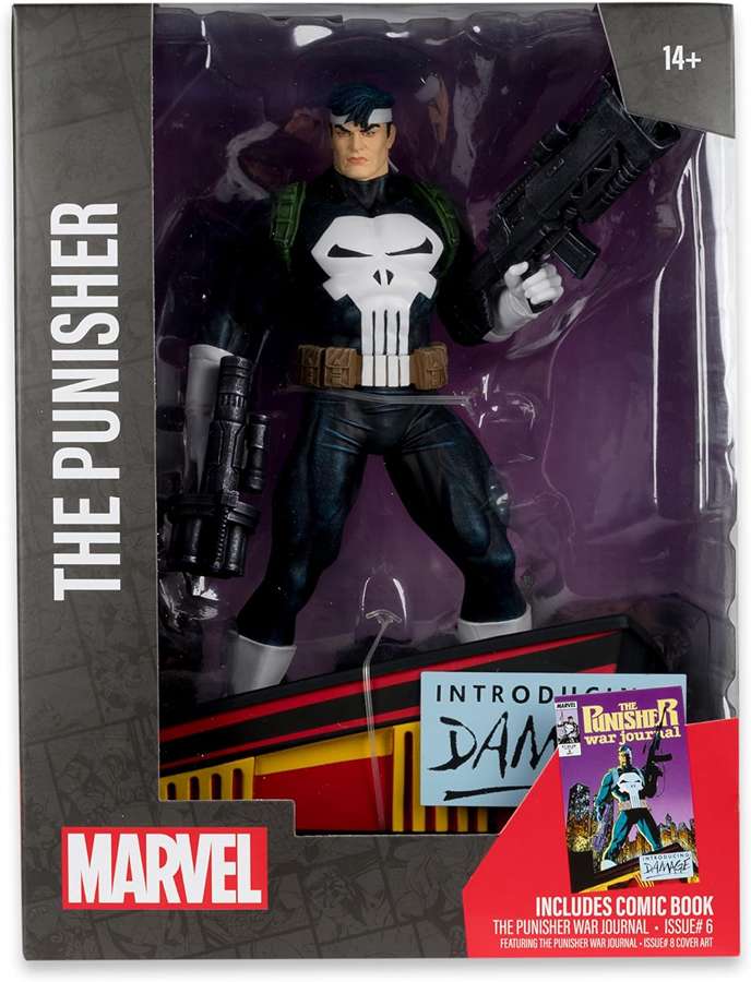 Marvel Collectibles 1/6th Scale Posed Figure - The Punisher (Punisher War Journal #8)