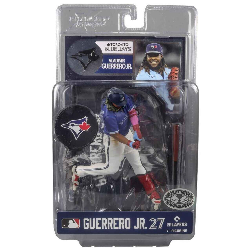 Mcfarlane Sportpicks MLB 7 Inch Figure - Vladimir Guerrero Jr. Blue Chase Jersey (Toronto Blue Jays)