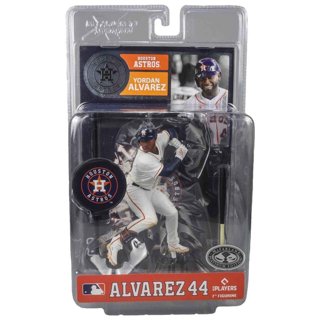 Mcfarlane Sportpicks MLB 7 Inch Figure - Yordan Alvarez White Chase Jersey (Houston Astros)