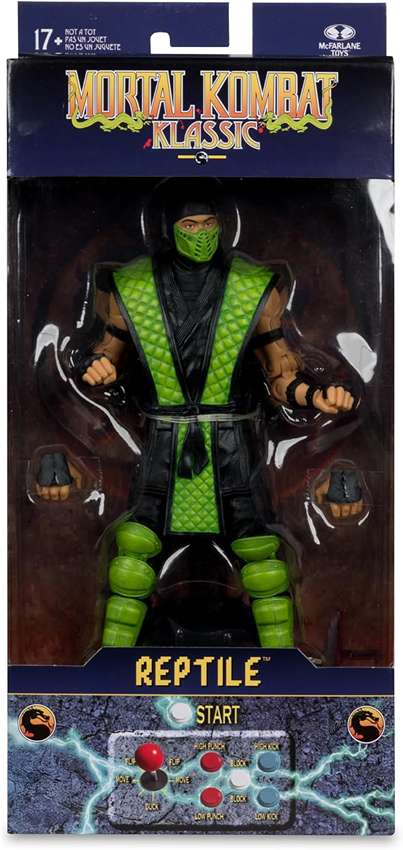 Mortal Kombat Klassic Wave 2 Reptile 7 Inch Action Figure
