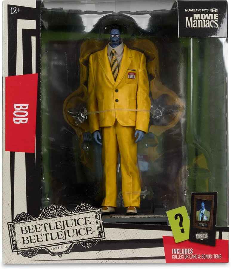 Movie Maniacs Beetlejuice 2 - Bob The Shrinker 6 Inch Posed Figure