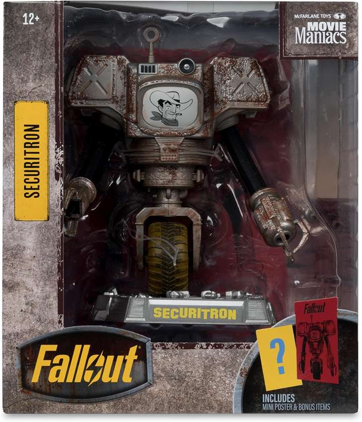 Movie Maniacs Fallout Season 2 - Securitron 6 Inch Posed Figure