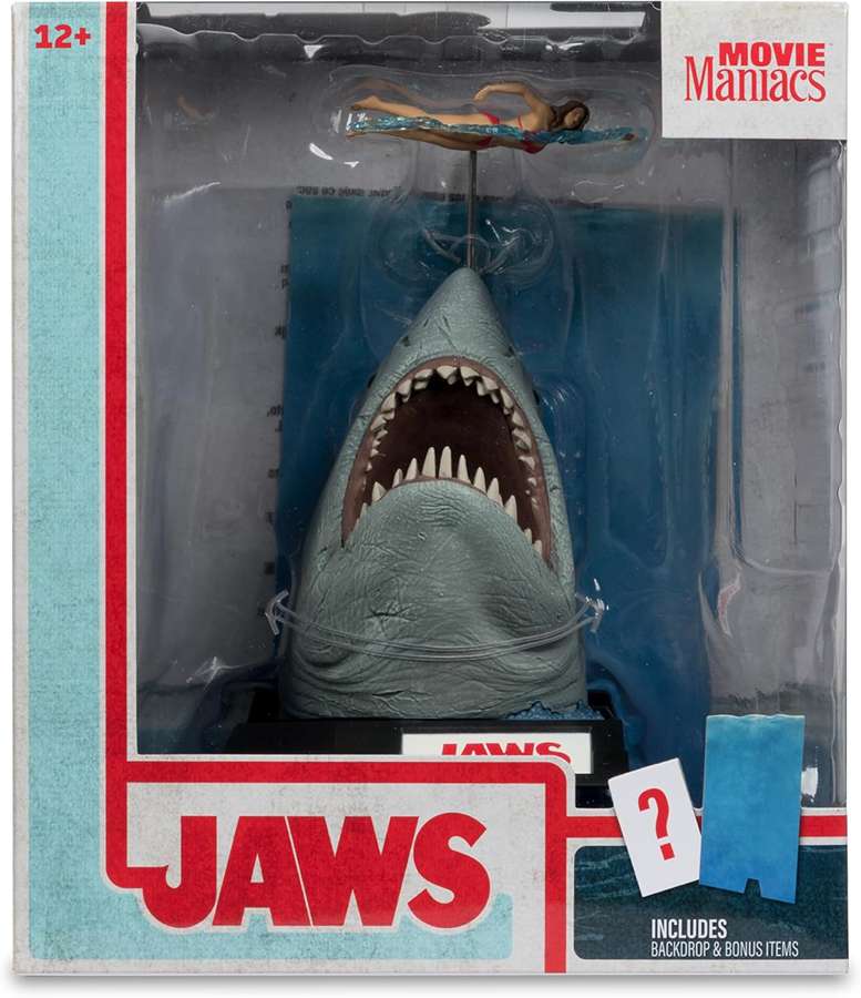 Movie Maniacs Jaws (50th Anniversary) 6 Inch Posed Figure