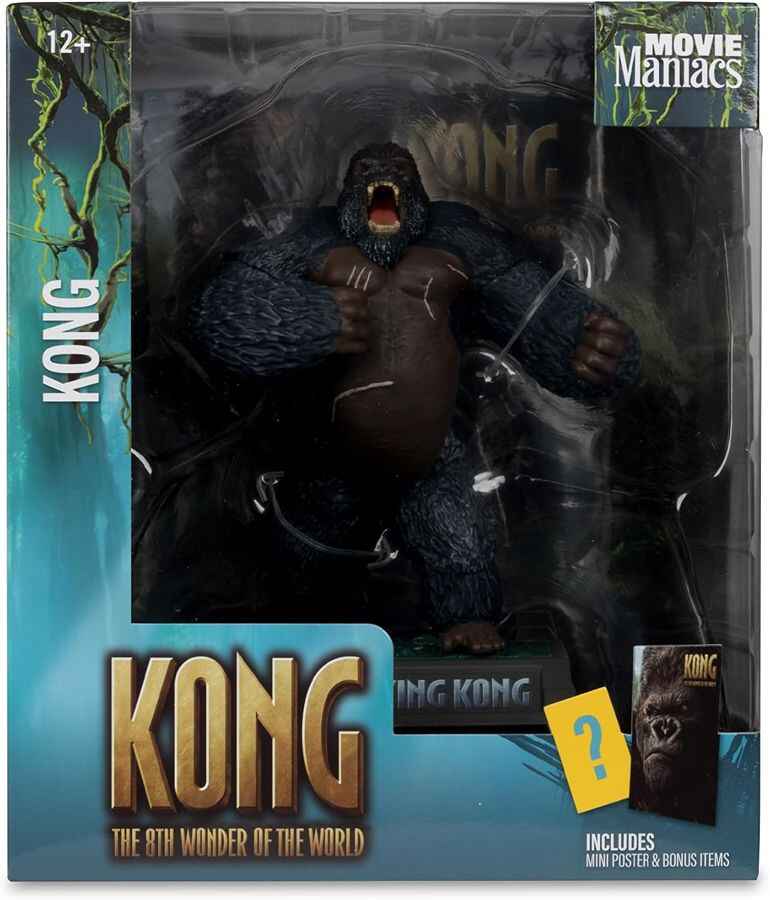 Movie Maniacs Kong: The 8th Wonder of The World - King Kong 6 Inch Posed Figure