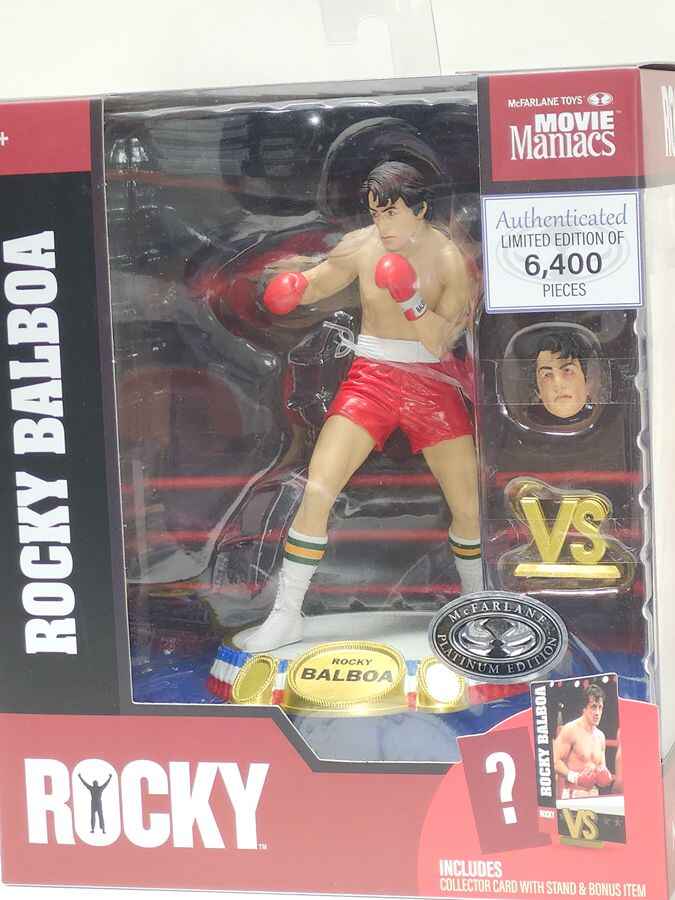 Movie Maniacs Rocky Wave 1 - Rocky Balboa (1976) Platinum 6 Inch