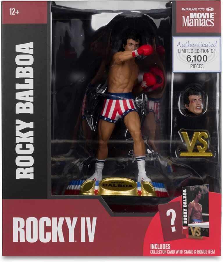 Movie Maniacs Rocky Wave 3 - Rocky Balboa (Rocky IV) 6 Inch Posed