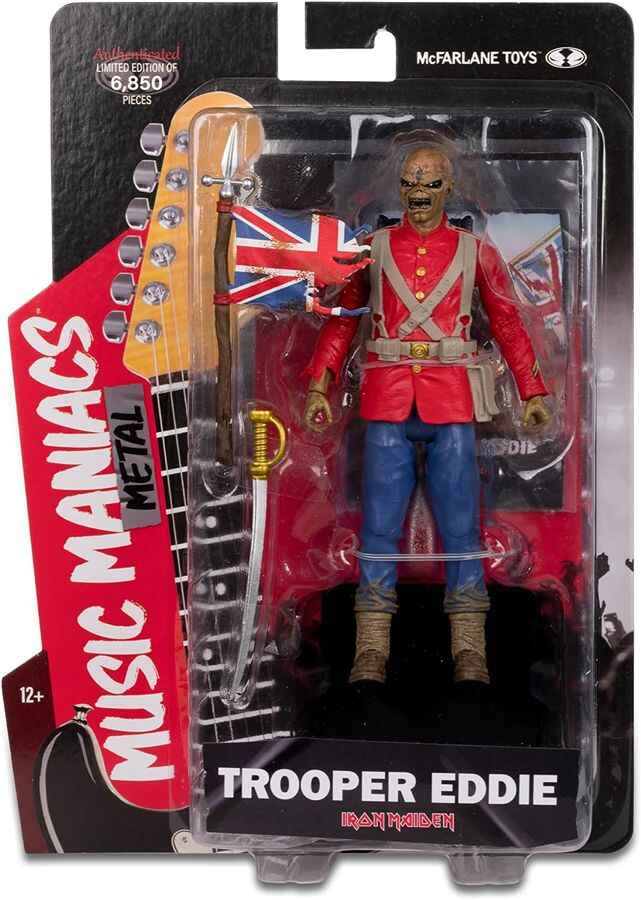 Music Maniacs Rock Wave 2 - Iron Maiden 6 Inch Action Figure