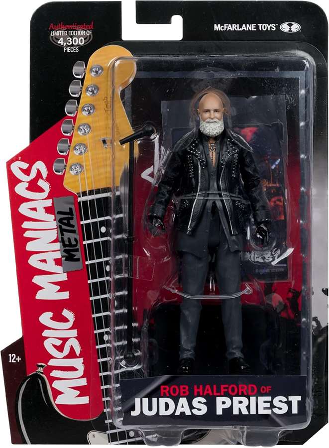 Music Maniacs Rock Wave 5 - Rob Halford (Judas Priest) 6 Inch Action Figure