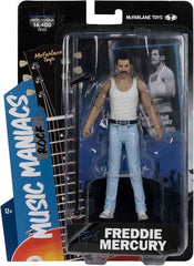 Music Maniacs Rock Wave 3 - Freddie Mercury (Queen) 6 Inch Action