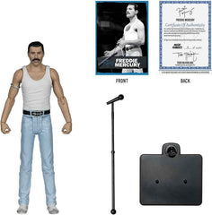 Music Maniacs Rock Wave 3 - Freddie Mercury (Queen) 6 Inch Action
