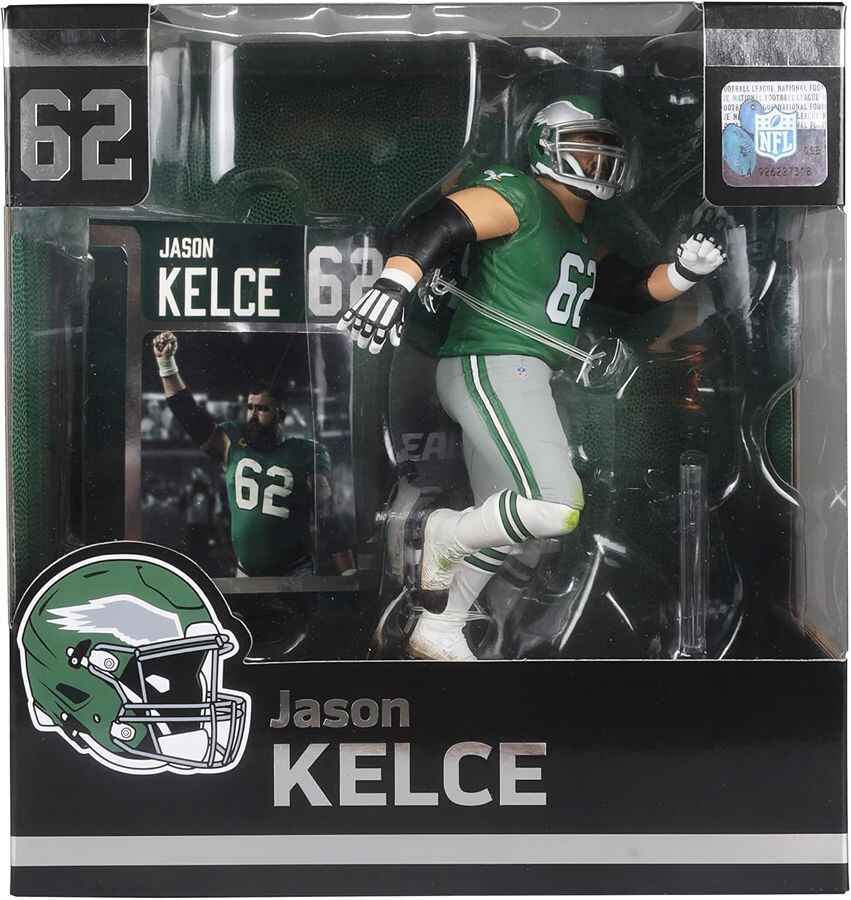 Mcfarlane Sportpicks NFL 7 Inch Posed Figure - Jason Kelce (Philadelphia Eagles)