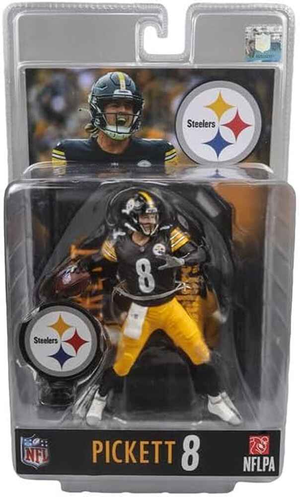 Mcfarlane Sportpicks NFL 7 Inch Posed Figure Series 1 - Kenny Pickett (Pittsburgh Steelers)