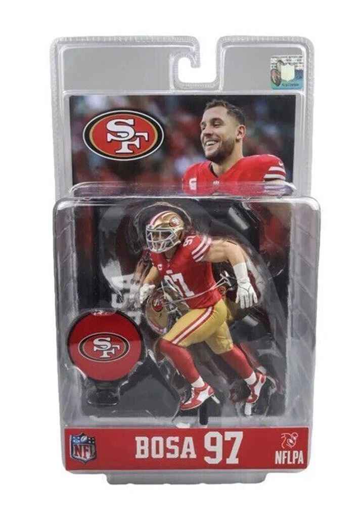 Mcfarlane Sportpicks NFL 7 Inch Posed Figure Series 1 - Nick Bosa (San Francisco 49ers)