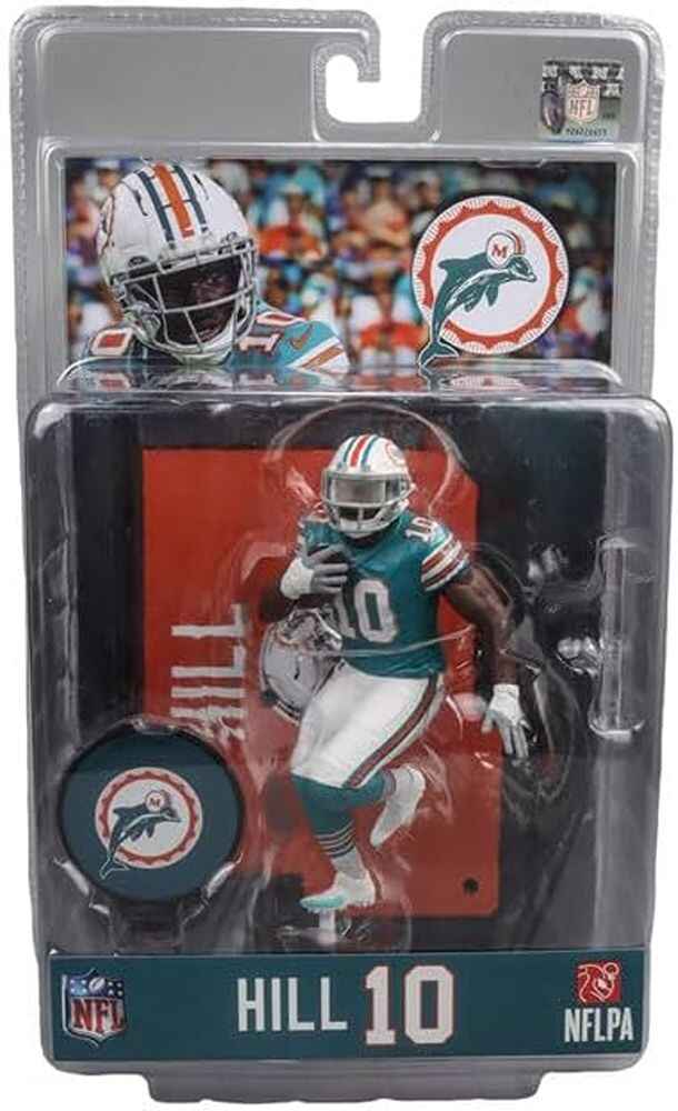 Mcfarlane Sportpicks NFL 7 Inch Posed Figure Series 1 - Tyreek Hill (Miami Dolphin)