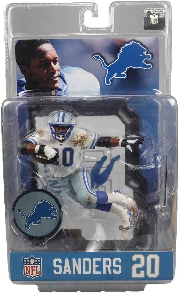 Mcfarlane Sportpicks NFL 7 Inch Posed Figure Series 1 - Barry Sanders (Detroit Lions)