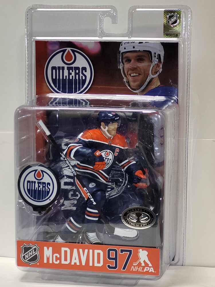 Mcfarlane Sportpicks NHL 7 Inch Figure Series 1 - Connor Mcdavid (Edmonton Oilers) Platinum