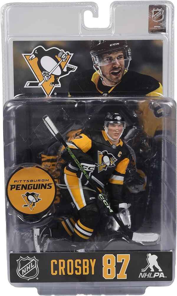 Mcfarlane Sportpicks Static Figure Series 1 - Sidney Crosby (Pittsburgh Penguins) 7 Inch Figure