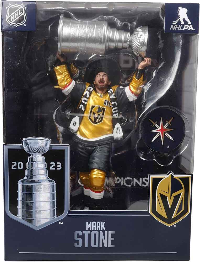 Mcfarlane Sportpicks NHL 7 Inch Posed Figure - Mark Stone w/ Stanley Cup (Vegas Golden Knights)