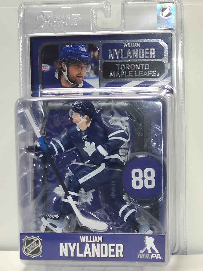 Mcfarlane Sportpicks NHL 7 Inch Posed Figure - William Nylander #88 (Toronto Maple Leafs)