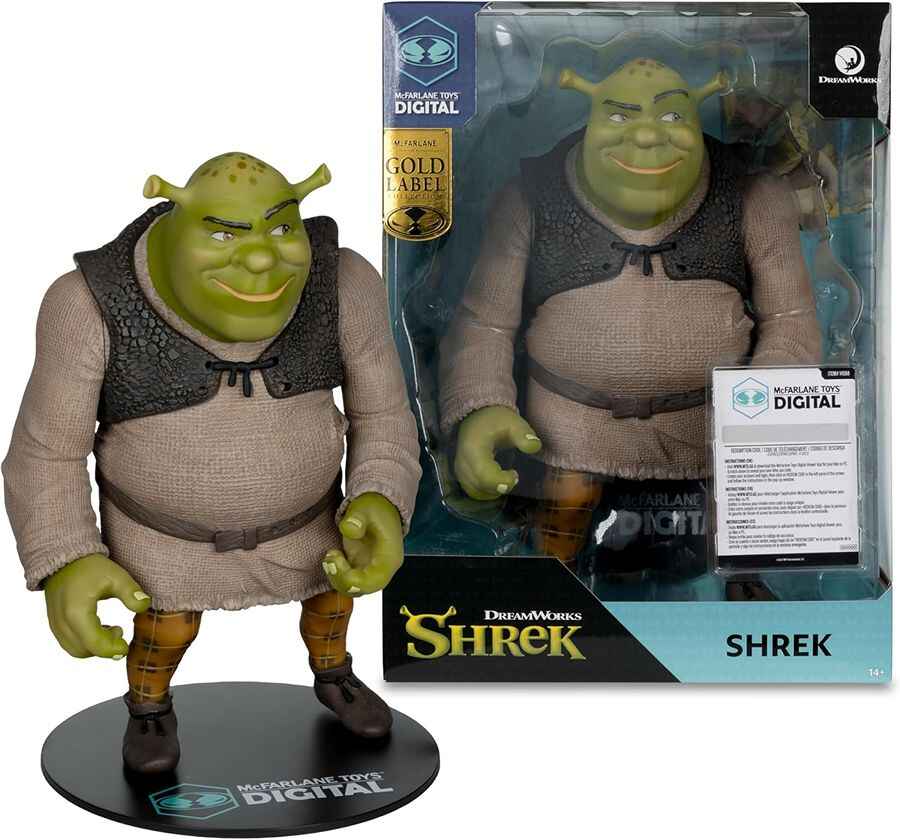 Shrek Movie Shrek (Digital) 12 Inch Posed Figure – figurineforall.ca