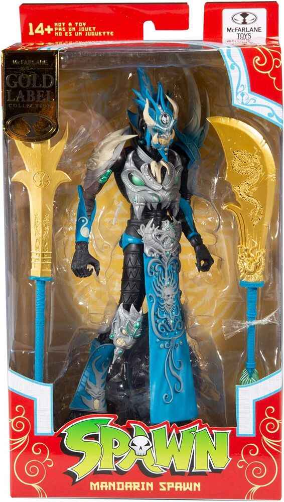 Spawn Comic Series Mandarin Blue (Gold Label) 7 Inch Action Figure