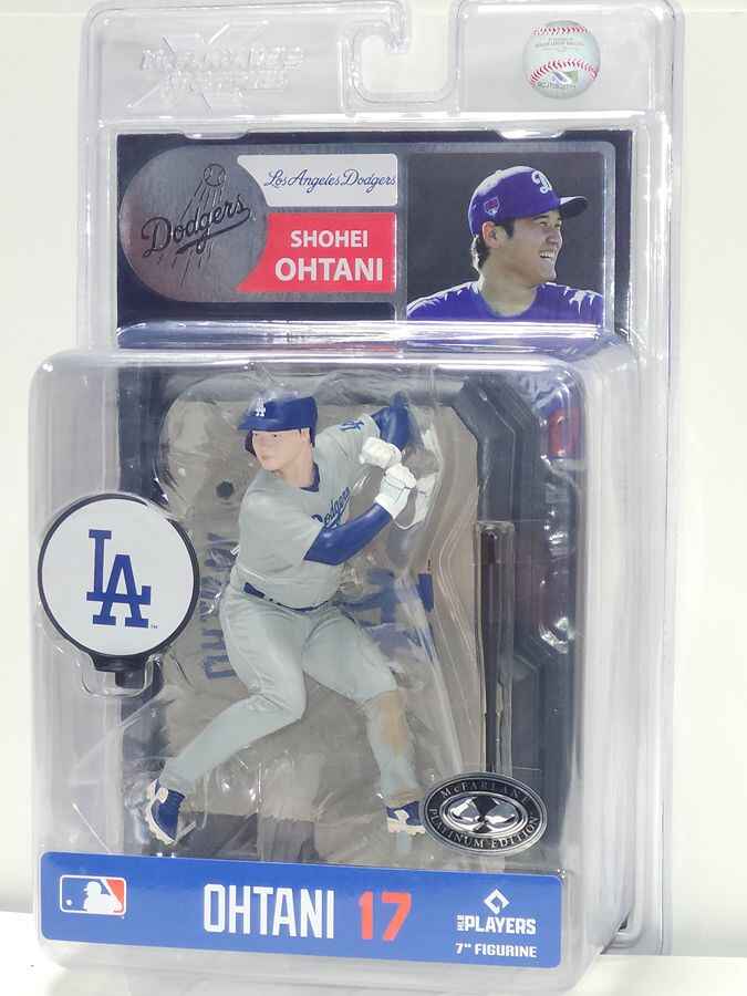 Mcfarlane Sportpicks MLB 7 Inch Posed Figure - Shohei Ohtani (LA Dodgers) Platinum Chase