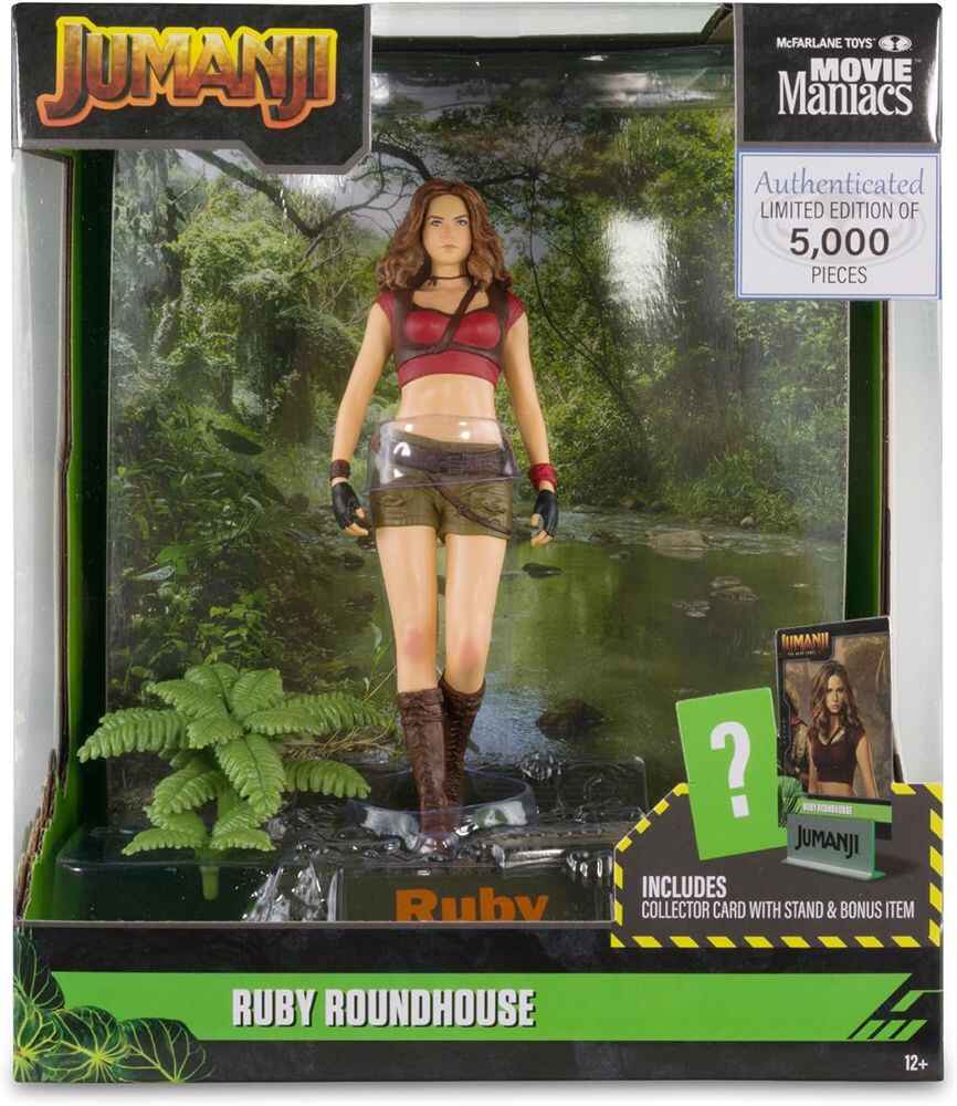 Movie Maniacs WB:100 Wave 4 - Jumanji Ruby Roundhouse 6 Inch Posed Figure