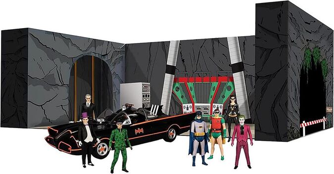 DC Comics Batman Classic TV Series (1966) 5 Points 3.75 Inch Deluxe Figure Box Set
