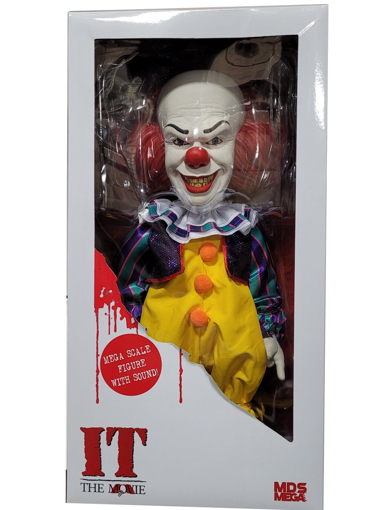 Figura De Pennywise Con Ropa De Genero It 1990 Neca