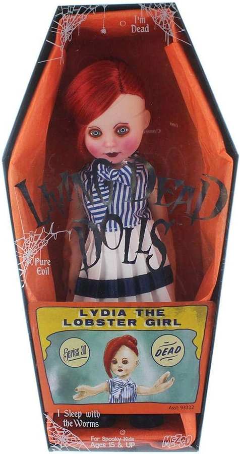 (未使用･未開封品)MEZCO リビング・デッド・ドールズ シリーズ30 リディア・ザ・ロブスターガール/Living Dead Dolls - Series 30 : Lydia the Lobster Girl Living Dead Dolls Series 30 (Freakshow) - Lydia The Lobster