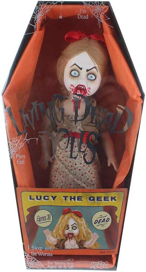 Living Dead Dolls Series 30 (Freakshow) - Lucy The Geek 10 Inch Doll