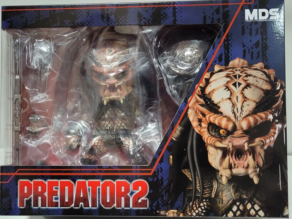 Designer Series Predator 2 City Hunter MDS Deluxe 6 Inch Action Figure - figurineforall.com