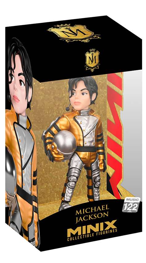 Minix Music Michael Jackson (History Tour) 4.75 Inch Collectible Vinyl Figure #122