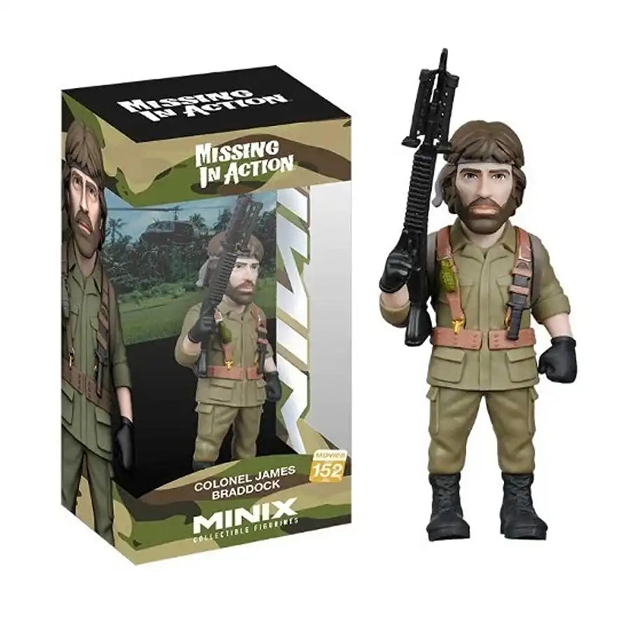 Minix Movies Missing in Action Chuck Norris 4.75 Inch