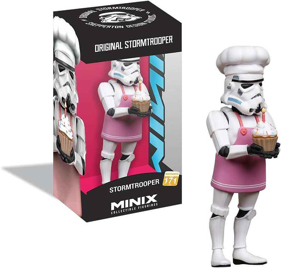 Minix Movies Star Wars Stormtrooper (Birthday) 4.75 Inch Collectible Vinyl Figure #149