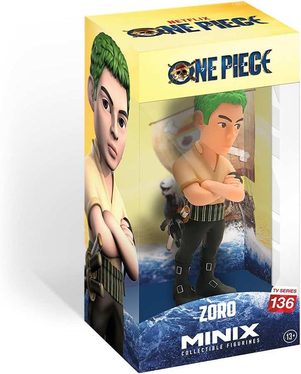Minix TV Series One Piece Zoro 4.75 Inch Collectible Vinyl Figure #136