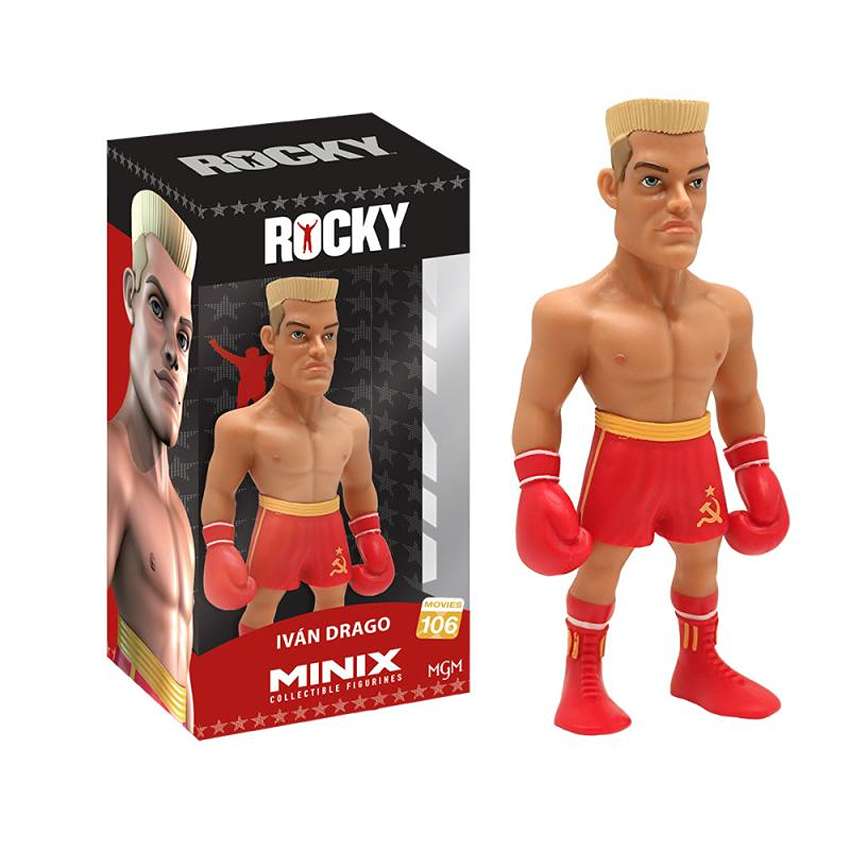 Minix Movies Rocky Ivan Drago 4.75 Inch Collectible Vinyl Figure #106