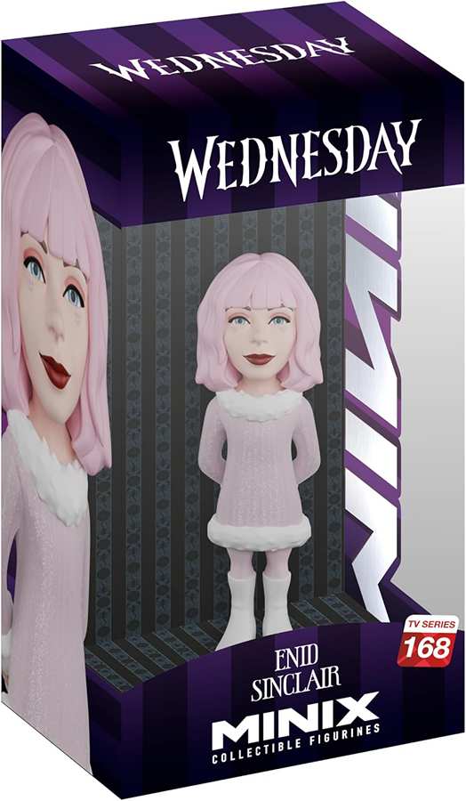 Minix TV Series Wednesday Addams Enid Ball Dress 4.75 Inch Collectible Vinyl Figure #168
