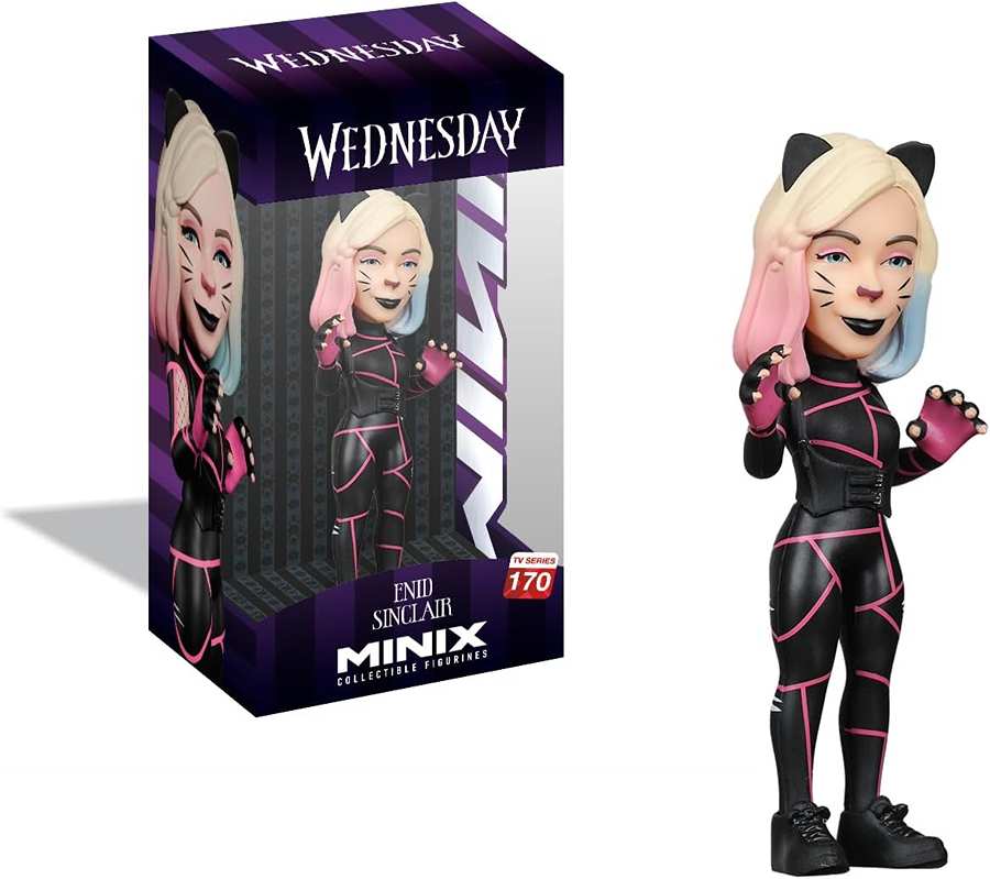 Minix TV Series Wednesday Addams Enid Sinclair (Cat Suit) 4.75 Inch Collectible Vinyl Figure #170