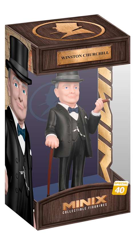 Minix Icon Winston Churchill 4.75 Inch Collectible Vinyl Figure #40