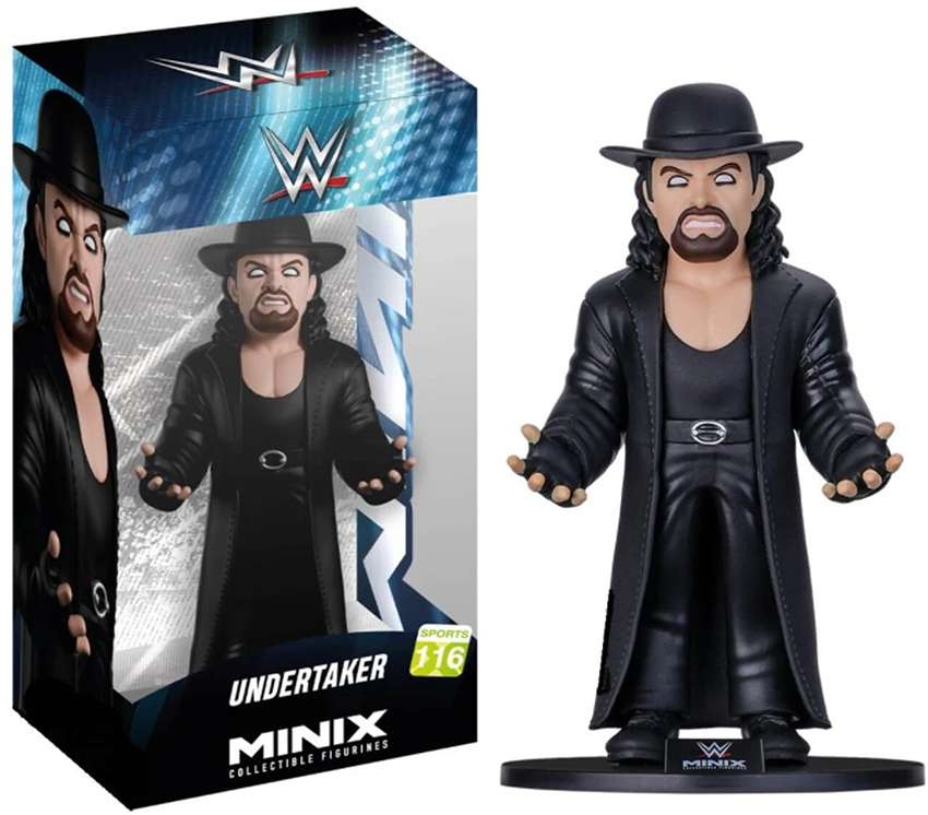Minix Sports WWE Wrestling Undertaker 4.75 Inch Collectible Vinyl Figure #116