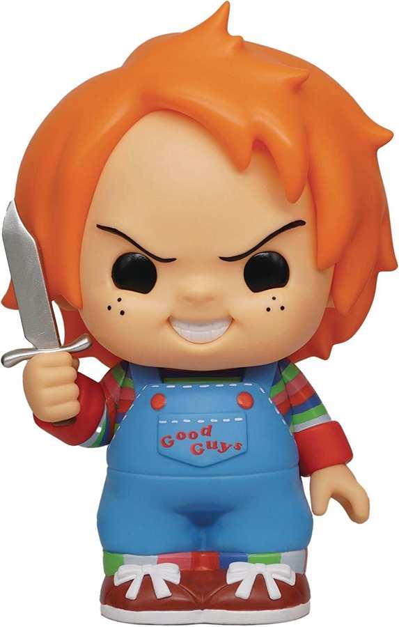 Child's Play Chucky 8.5 Inch PVC Figural Piggy Bust Bank
