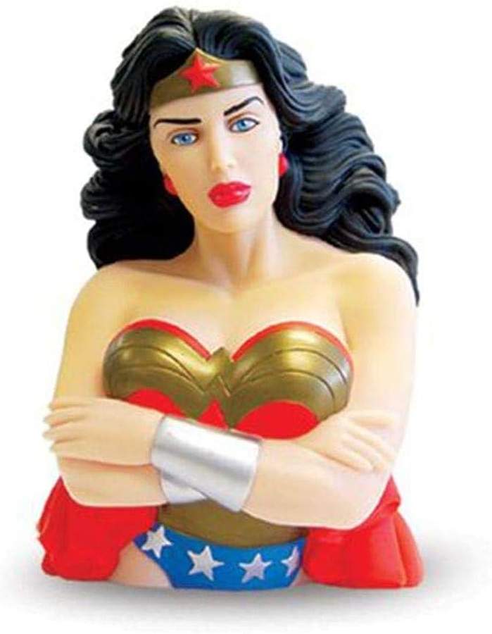 DC Wonder Woman 7 Inch PVC Figural Bust Bank