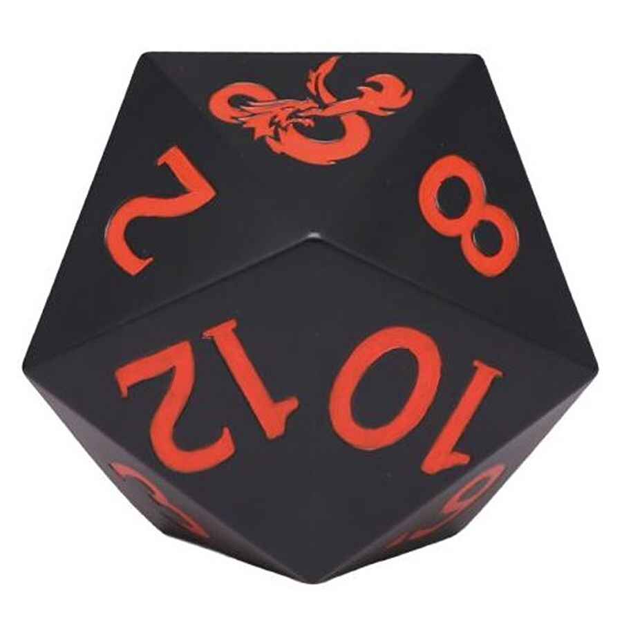 Dungeons & Dragons 20-Sided Dice PVC Figural Bank