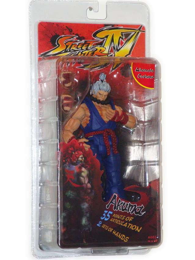 Street Fighter IV Survival Mode Series 2 Akuma Alternate Costume 7 Inch Action Figure