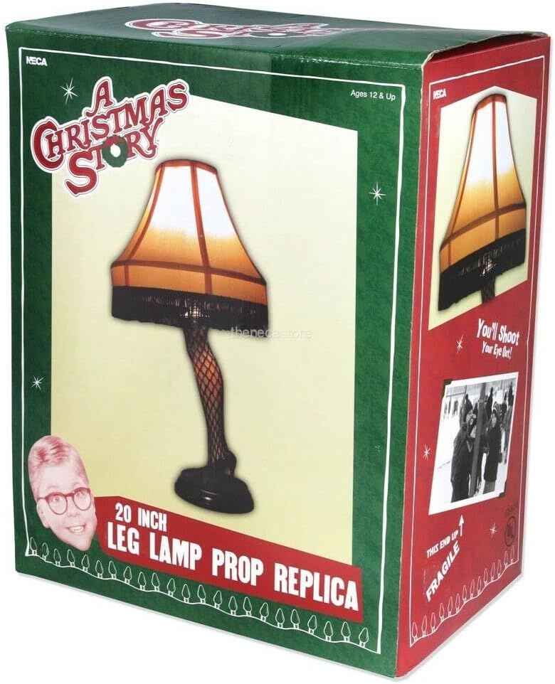 A Christmas Story Movie Leg Lamp 20 Inch Prop Replica Light