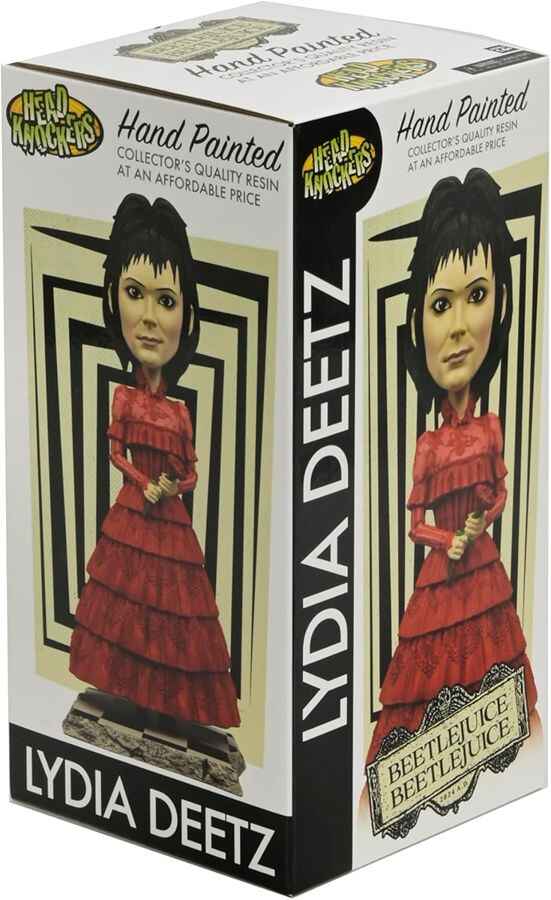 Beetlejuice 2 Movie Head Knockers Lydia Deetz Red Wedding Dress 8 Inch –  figurineforall.ca