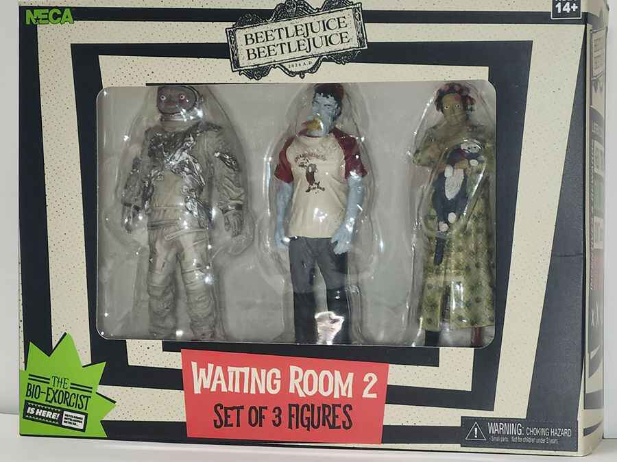 Beetlejuice - NECA - Set de 3 figurines PVC Waiting Room 2 : Spaceman, Hot Dog Beetlejuice - NECA - Set de 3 figurines PVC Waiting Room 2 : Spaceman, Hot Dog